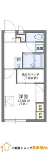 レオパレスさくら【108号室】の間取り