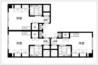 ルミナ【3A号室】の間取り