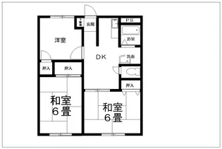 イデアハイツ【201号室】の間取り