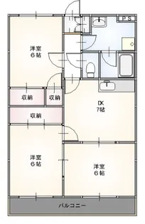 エーデルハイム【2階】の間取り