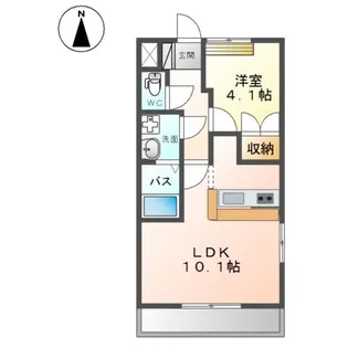プロニティ ピア ’09【2階】の間取り