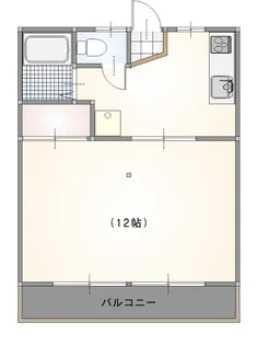 マロンハイツ【205号室】の間取り