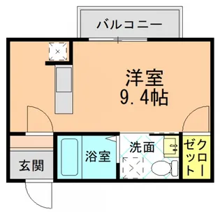ステイザハウス王寺【103号室】の間取り