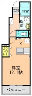 ピュアコートサクセス【101号室】の間取り