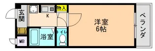 ラポールⅢ【307号室】の間取り