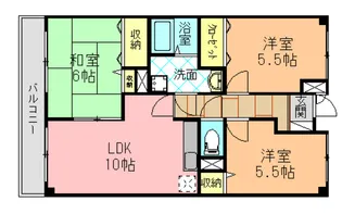 フロレスタ【2階】の間取り