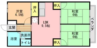 桃山第7ハイツ【203号室】の間取り