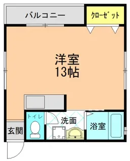 メロディハイム【201号室】の間取り