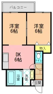 アーバン西大和5号【1階】の間取り