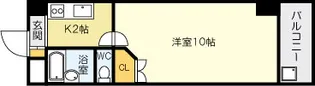 ウインズ三萩野 【10階】の間取り