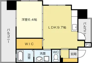 フェルト127【601号室】の間取り