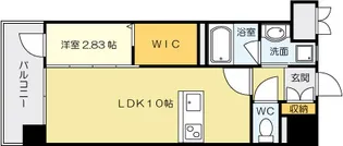 プレジデンス ざ・さくら通り【9階】の間取り