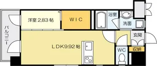 プレジデンス ざ・さくら通り【7階】の間取り