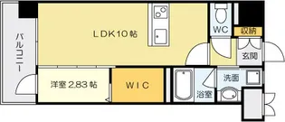 プレジデンス ざ・さくら通り【9階】の間取り