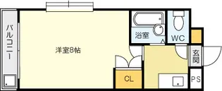 リファレンス到津【502号室】の間取り