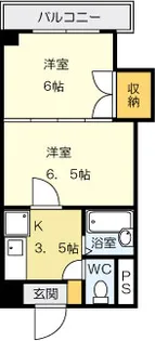 ロイヤルグランデ【1305号室】の間取り