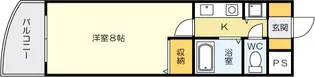 Bergamotto吉野町【10階】の間取り