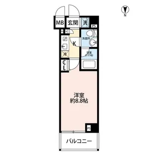 プレール・ドゥーク溝の口【5階】の間取り