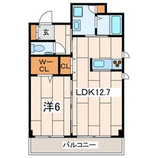Cherry House Ⅵ【3階】の間取り