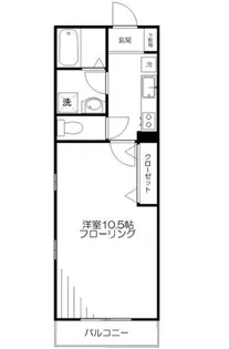 Belle Air【1階】の間取り