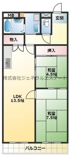 アメニティコート【3階】の間取り