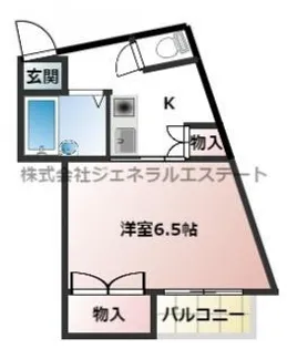 大阪府門真市堂山町【マンション】の間取り