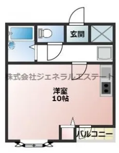 WESTヒルズ岸和田【405号室】の間取り