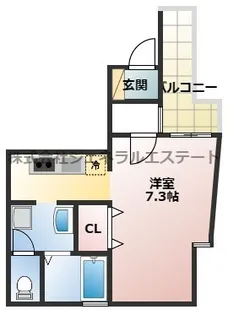 DAP大和田【4階】の間取り