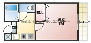 キュービック119【3階】の間取り