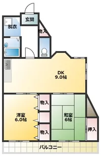 グランドヘリテイジ【405号室】の間取り