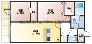 プリズム【1階】の間取り