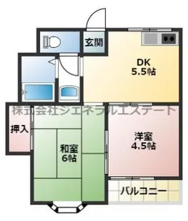 WESTヒルズ神田【302号室】の間取り