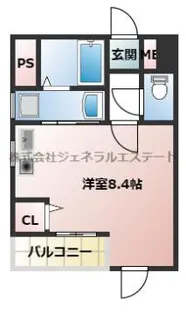 サンティール大和田【202号室】の間取り