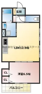 グランデ寿町【101号室】の間取り
