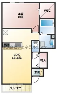 フェリーチェSAIDO【1階】の間取り
