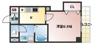 DAP大和田【4階】の間取り