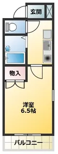 メゾンコーハツ【302号室】の間取り