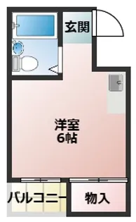 アルフィー大和田【302号室】の間取り