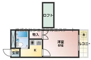 レオパレス寝屋川第5【203号室】の間取り