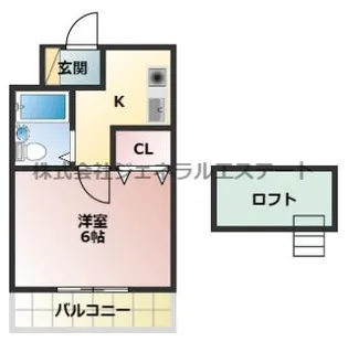 エルファイン【203号室】の間取り