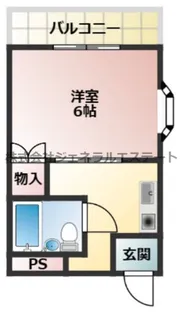 シャトー八坂【302号室】の間取り