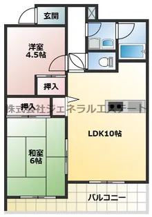 トリ・ビラージュ【2階】の間取り