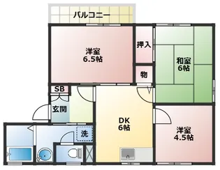 パークアベニュー【106号室】の間取り