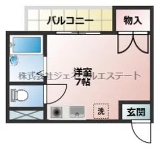 メゾンジョイ【3階】の間取り