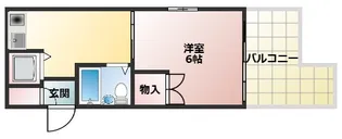 ジョイフル寝屋川【304号室】の間取り