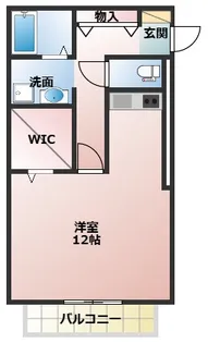 御勝山ハイツⅡ【2階】の間取り