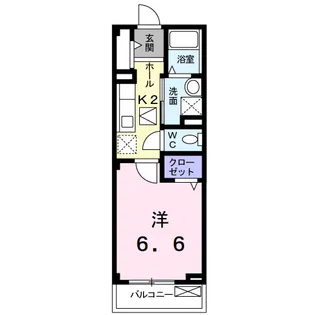ドゥーエ コーキ【1階】の間取り