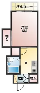 グロースハイツ忍ケ丘Ⅱ【3階】の間取り