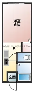 フリーディオ東町【2階】の間取り