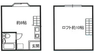 マイライムⅡ【1階】の間取り